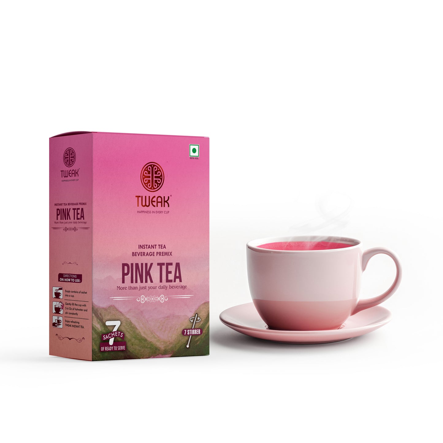 Kashmiri Chai (Instant Pink Tea) - Chai Hai