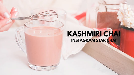How to Make Kashmiri Pink Tea at Home (Instant Method)
