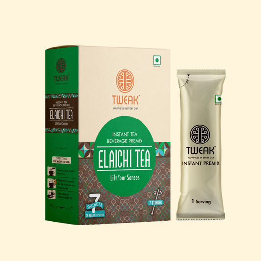 Tweak Elaichi Tea – Instant Sachet Pack (7 x 20g)