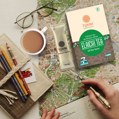 Tweak Elaichi Tea – Instant Sachet Pack (7 x 20g)