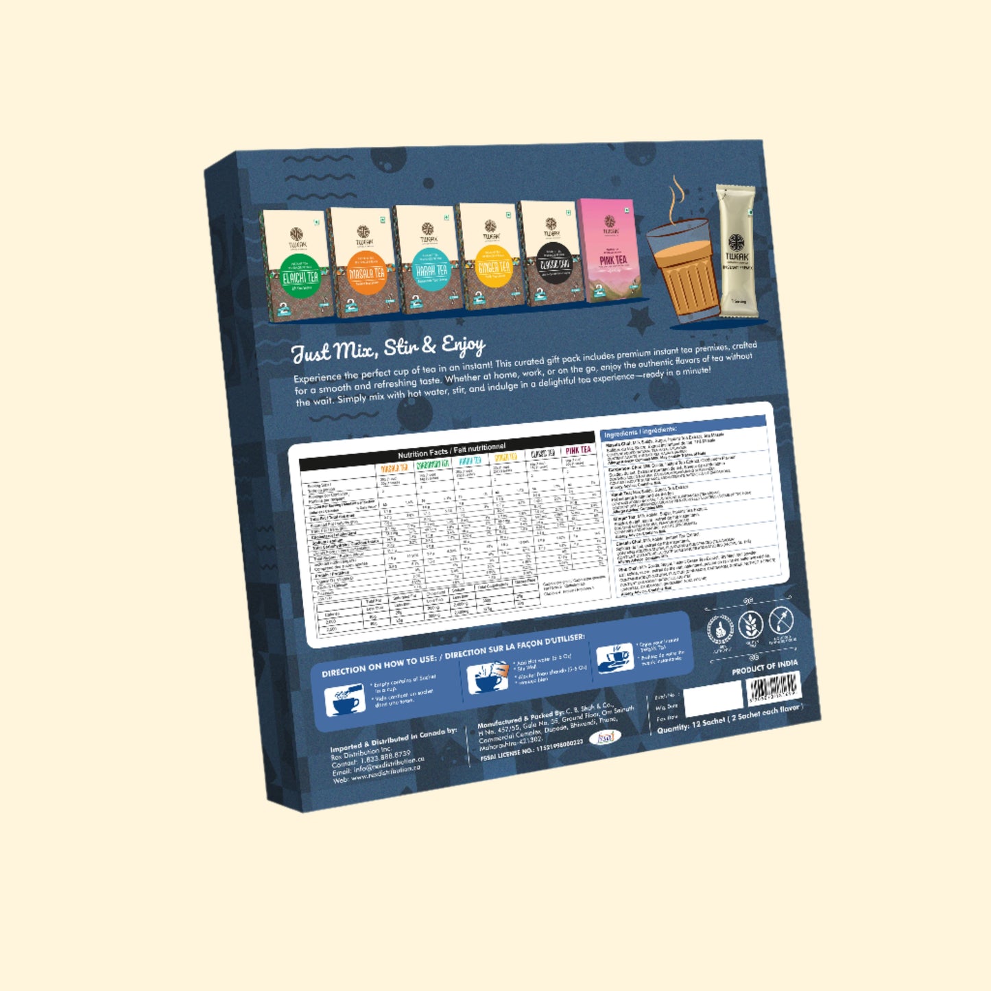 Tweak Instant Sampler Pack (Gift Pack)